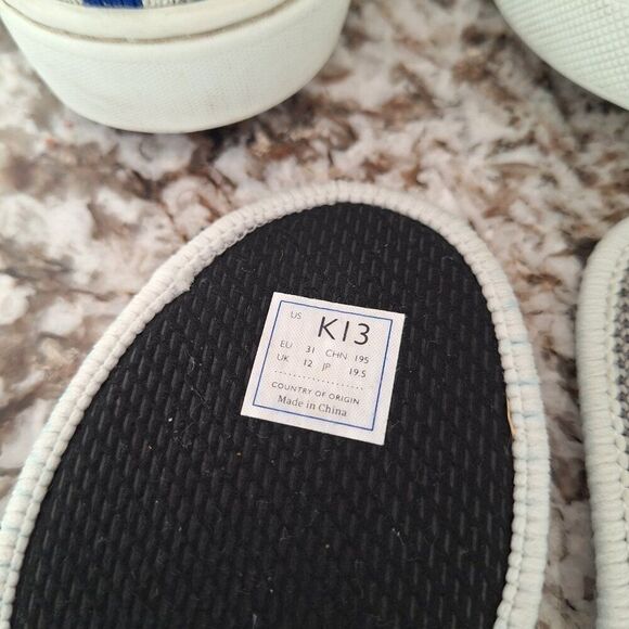 Rothy's Girls Gray Camouflage Slip-On Sneakers size 13K - Picture 8 of 10